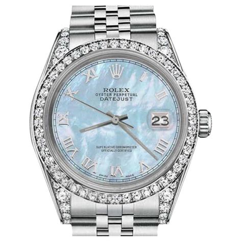 rolex chiffre romain vert|rolex datejust femme.